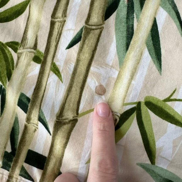 Newt at the royal men’s green bamboo Hawaiian print short sleeve button down -XL - Picture 9 of 10